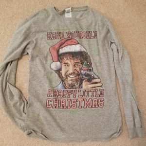 Bob ross long sleeve shirt